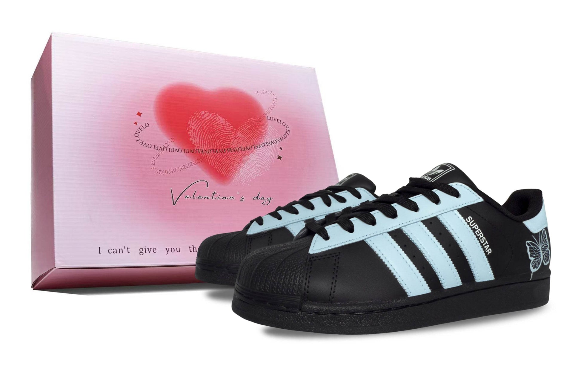 Кроссовки Adidas Superstar Flash Butterfly Valentine - Boxette Shop