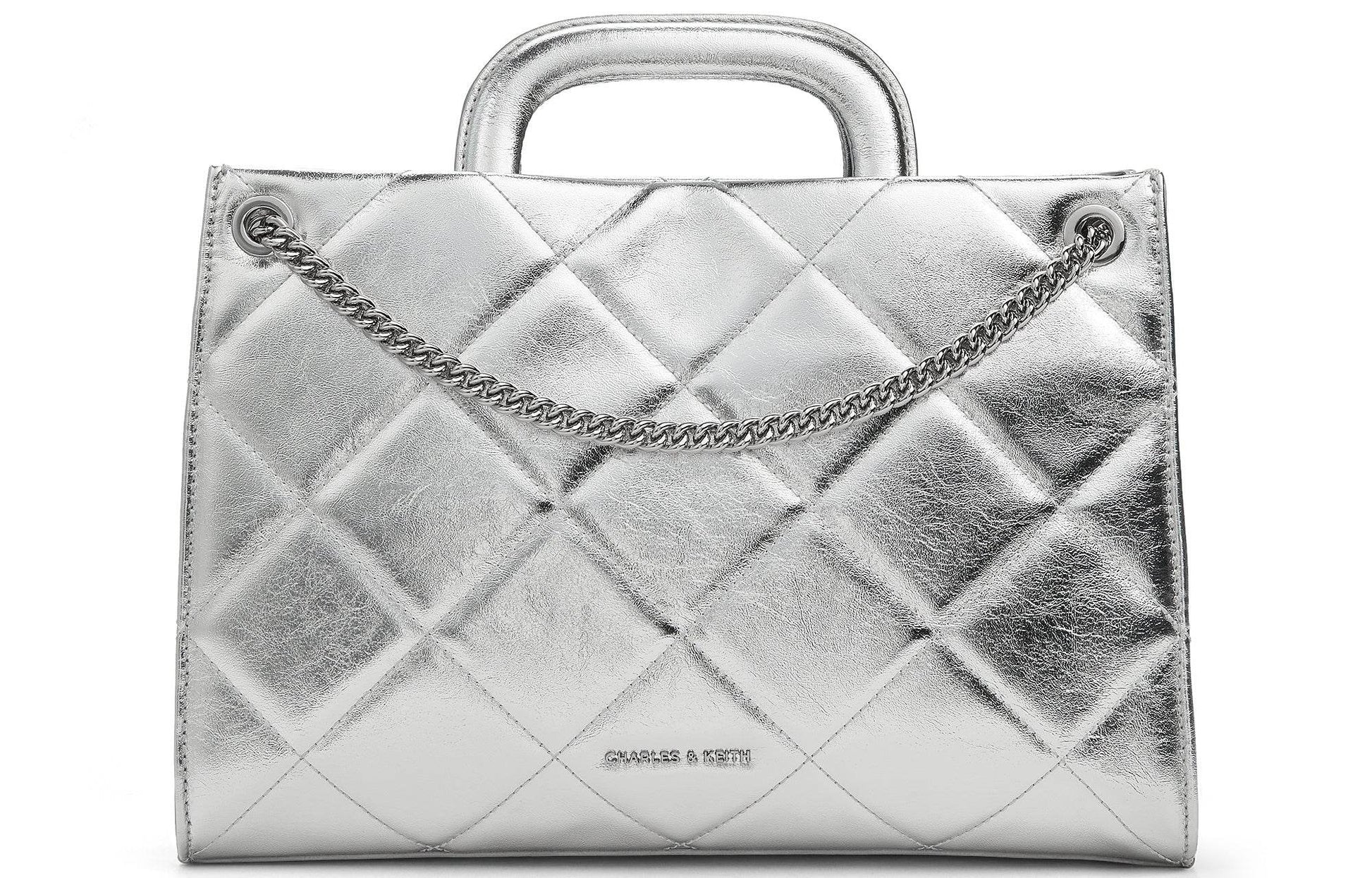 Сумка женская Charles&Keith Simple Diamond Chain - Boxette Shop