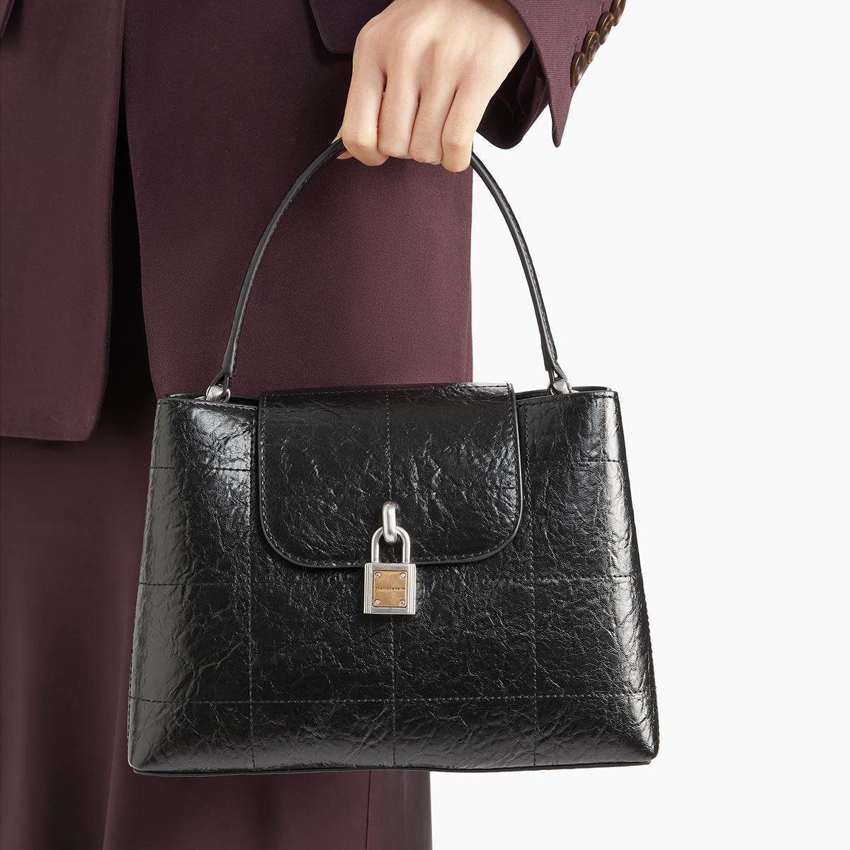 Сумка женская Charles&Keith Wedding Collection Classic Quilted Check - Boxette Shop