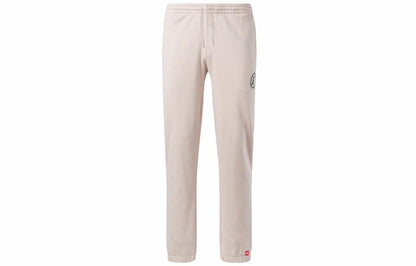 Reebok Solid Color logotipi tasodifiy trikotaj kozok erkaklar bej