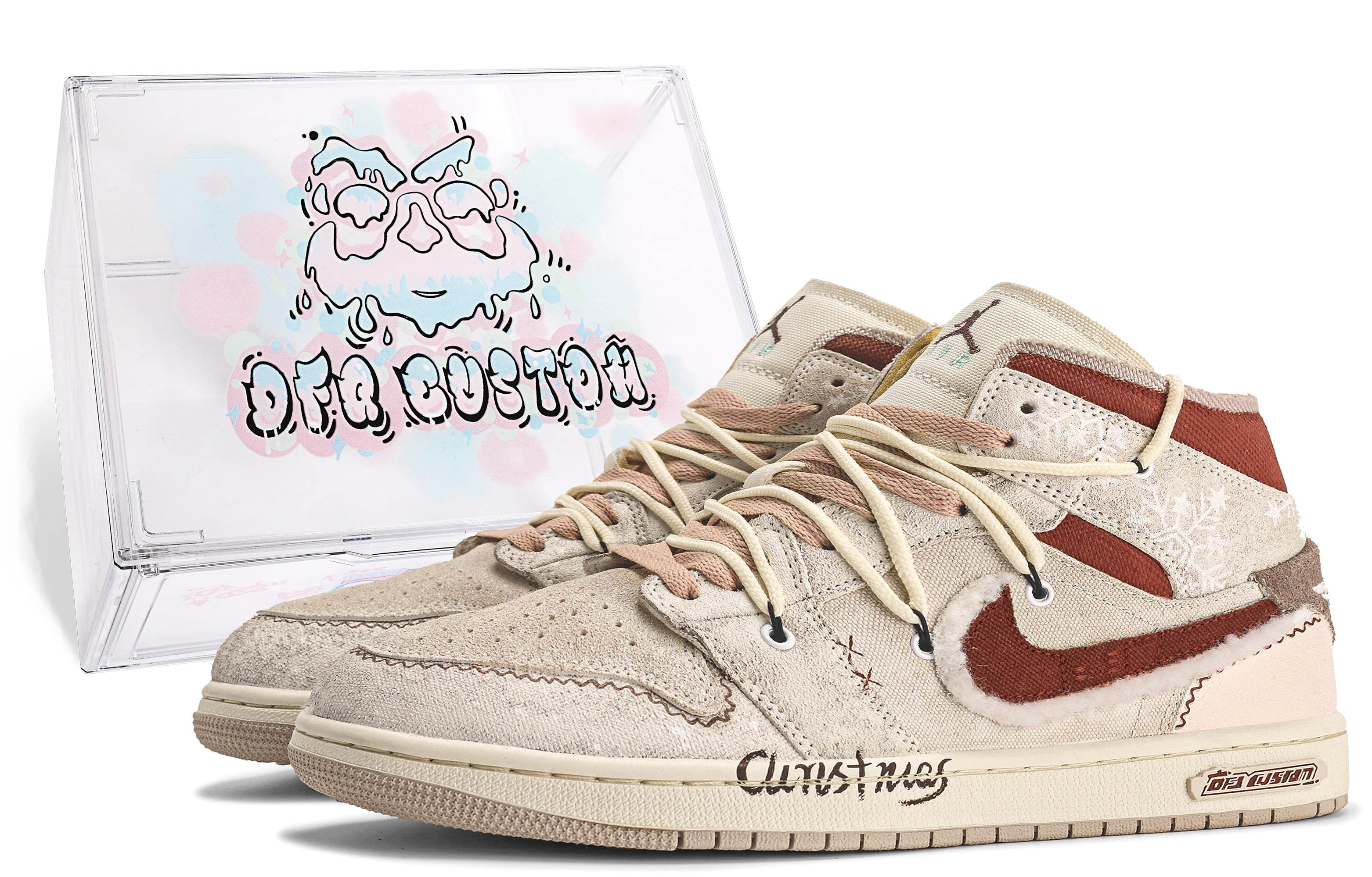 Кроссовки детские Jordan air 1 da vinci - Boxette Shop