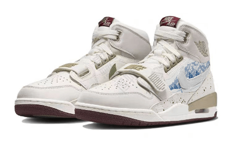 Кроссовки мужские Jordan legacy silver iceberg - Boxette Shop