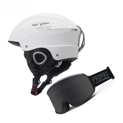 Горнолыжный шлем и очки Propro
