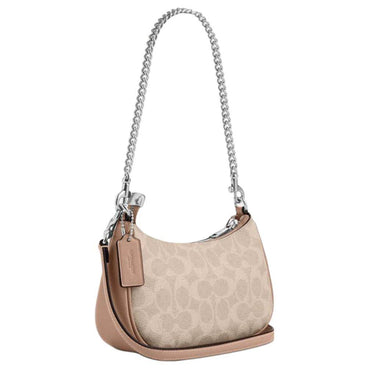 Сумка женская Coach Teri 19 Branded Logo Zip Closure - Boxette Shop
