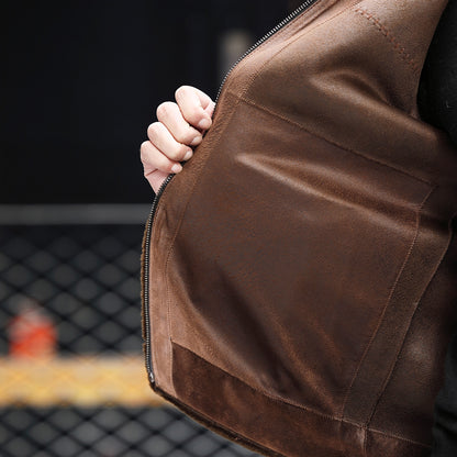 Kaiser kaiser Koreya modasi sof jun lapel fermuar bo'limi qo'y terisi mo'ynali baxmal paltosi bir xil modeldagi erkaklar va ayollar