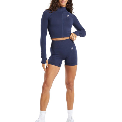 Лонгслив спортивный женский Gymshark Vital Seamless 2.0