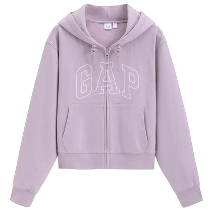 Gap классический вышивка логотип толстовка с капюшоном повседневная куртка толстовка женская - Boxette Shop