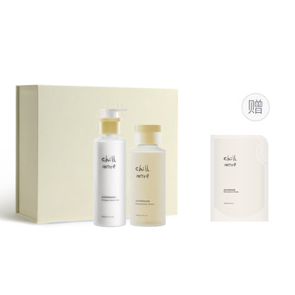 Chillmore осветляющий очищающий гель для душа сезонный набор молочка для тела нежный увлажняющий крем без раздражающих веществ