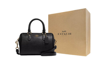 Сумка женская Coach Rowan 18 Metal Logo Zip Closure - Boxette Shop