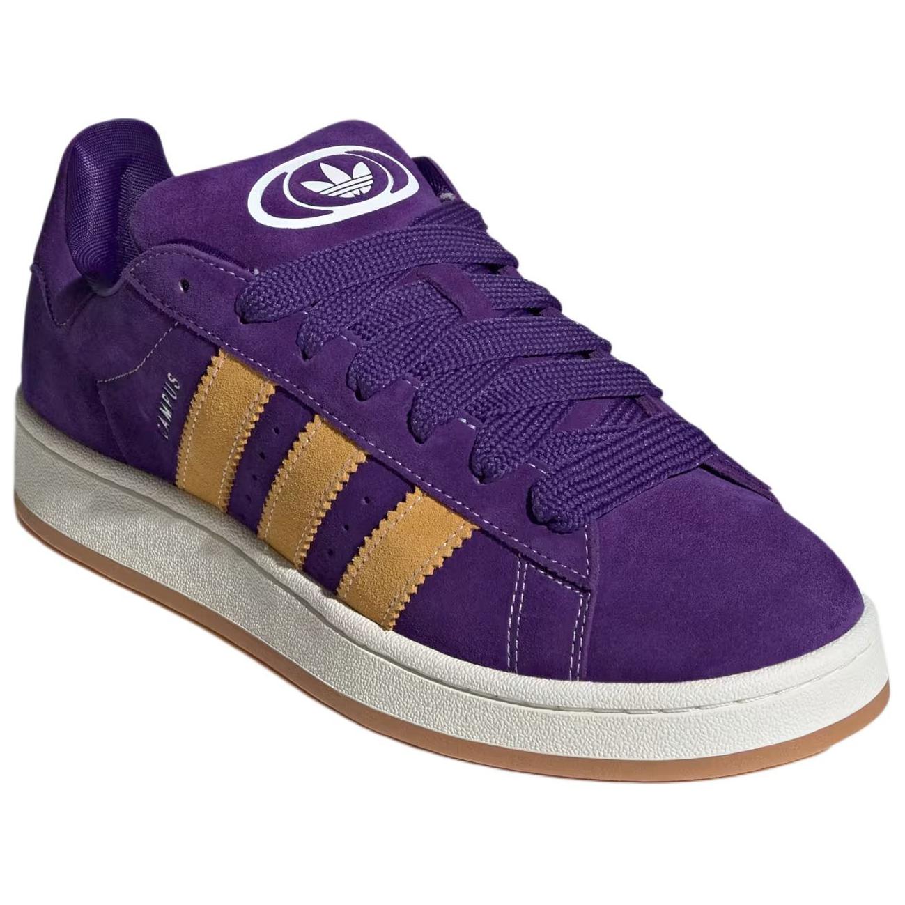 Adidas originals campus 00s замшевая кожа удобные и стильные бордшорты с низким верхом мужские фиолетовые