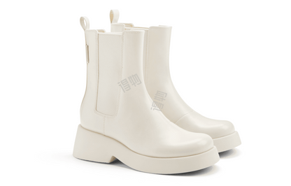 Ботинки женские Charles&Keith Patent Leather Thick Sole Short - Boxette Shop