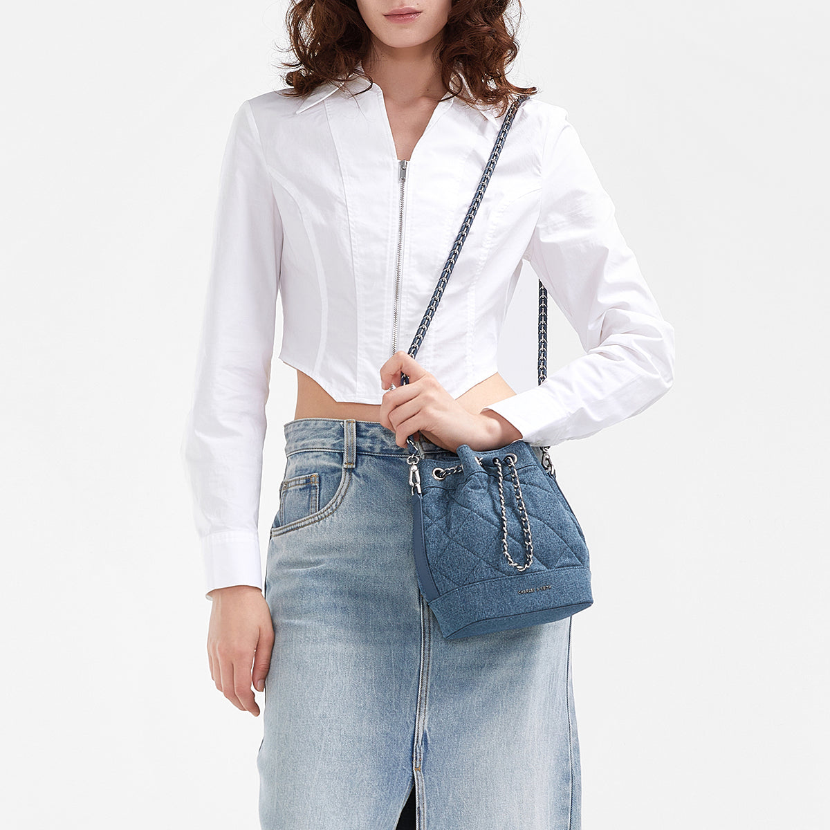 Сумка женская Charles & Keith "Bucket Bag"