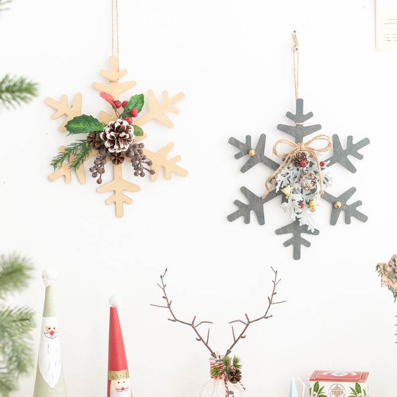 Украшение настенное Aying Pinecone Snowflake - Boxette Shop