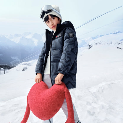 Пуховик детский Bosideng x Keith Haring