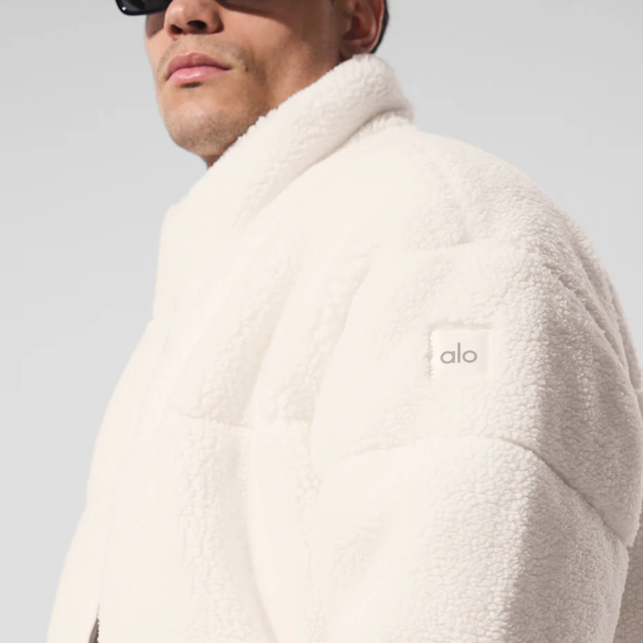 Alo Yoga stendli yoqali fermuarli ko'ylagi