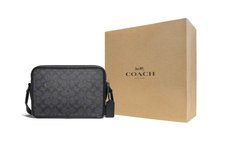 Сумка мужская Coach Charter 24 Old Flower Full Print - Boxette Shop