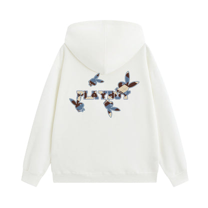 Erkaklar uchun Playboy kapshonli ko'ylagi