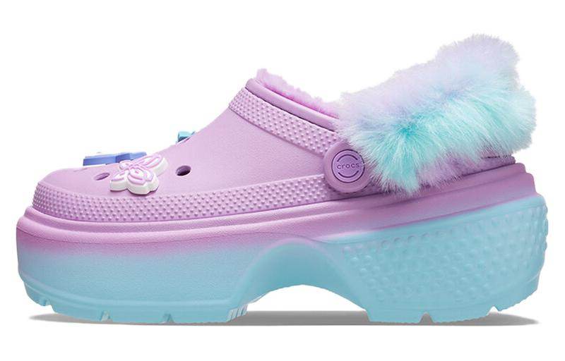 Шлепанцы Aespa x Crocs Crocs Stomp Snow House - Boxette Shop