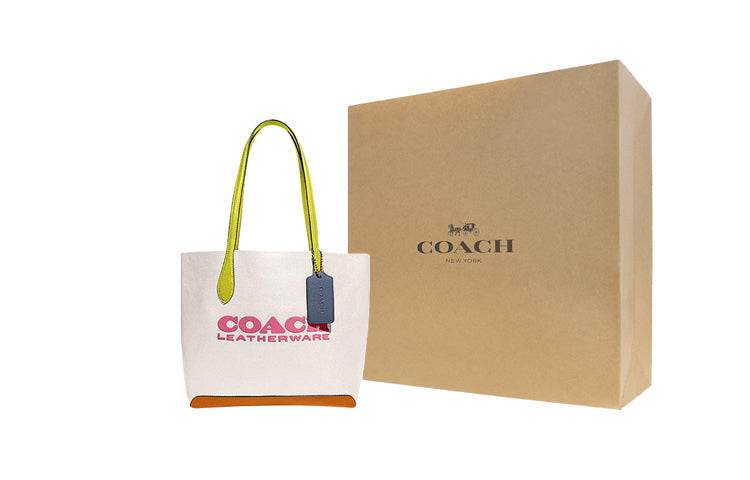 Сумка женская Coach Kia 31 Clashing Colours Cowhide - Boxette Shop