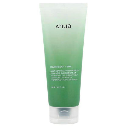 Пенка для глубокого очищения Anua Heartleaf Quercetinol, 150 мл - Boxette Shop