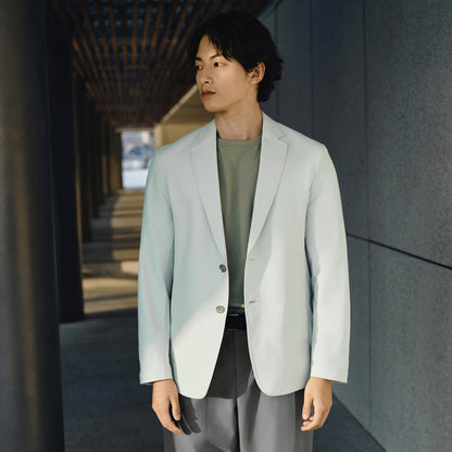 Gxg uchta matoga qarshi oddiy parvarish qilish oson biznes kundalik kostyumi kulrang