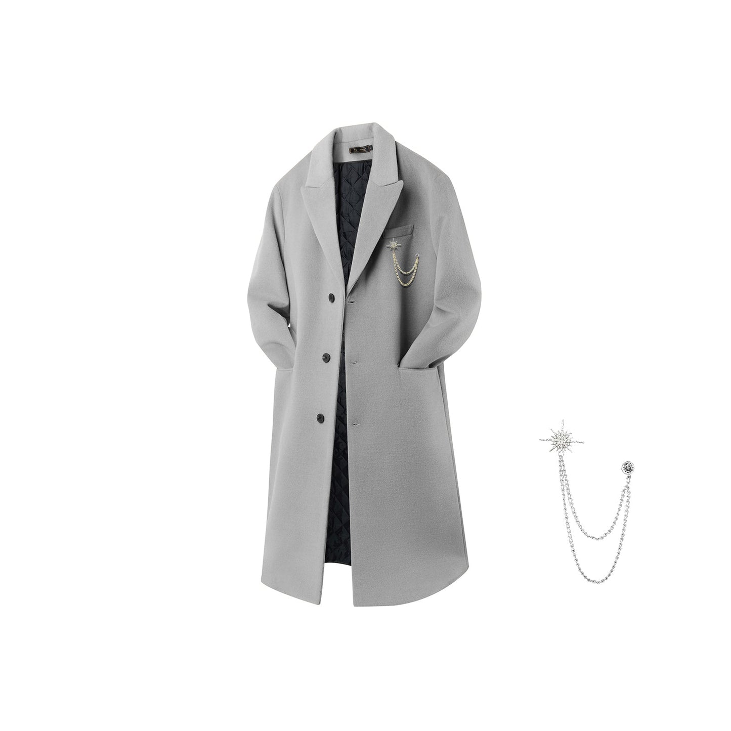 Пальто мужское 798Design