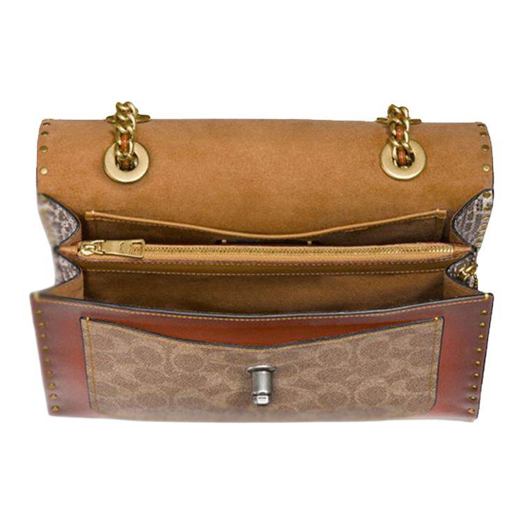 Сумка женская Coach Parker 26 Camellia Printed Rivet Trim - Boxette Shop