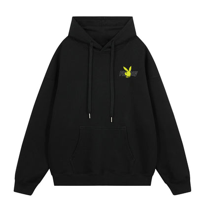 Playboy uzun yengli kaputli uniseks kozok