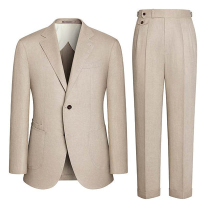 Костюм мужской Skaro Pure Linen Handmade Milan - Boxette Shop