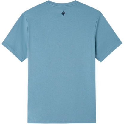 Le coq le coq sportif ss24 Fransuz xo'rozi harflari bosma universal sport qisqa yengli erkaklar futbolkasi