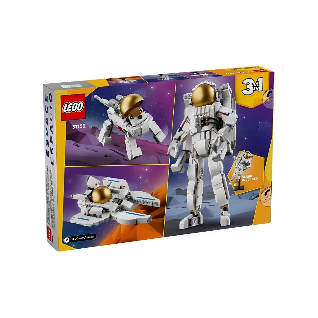 LEGO Yaratuvchisi kosmik kosmonavti (31152)