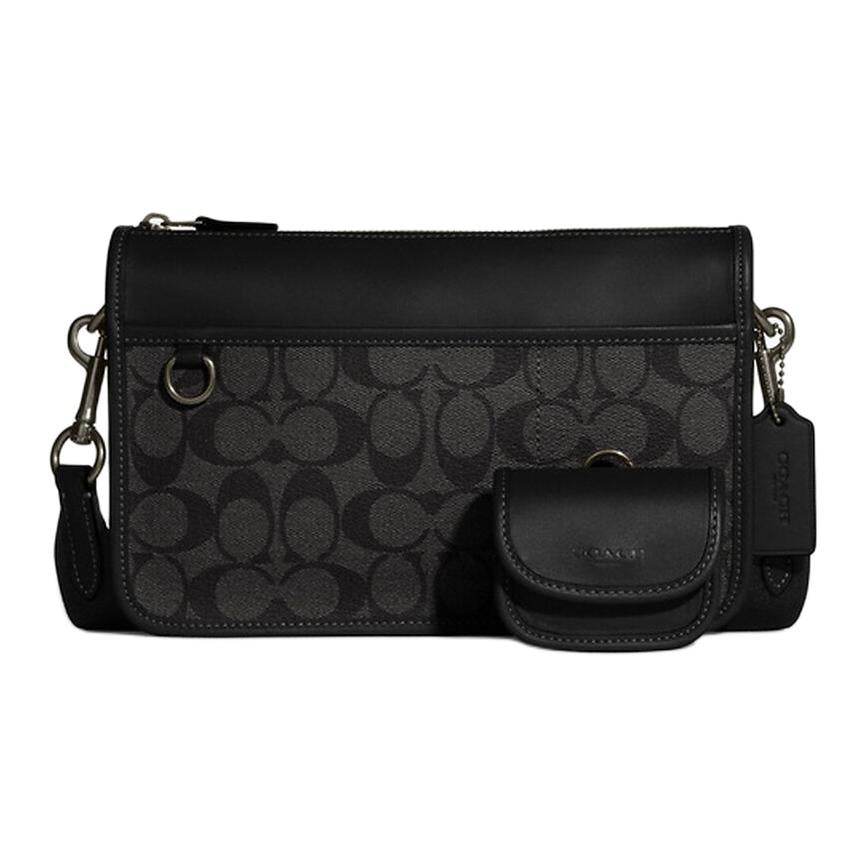 Сумка мужская Coach Heritage 25 Old Flower Colorblocking S - Boxette Shop