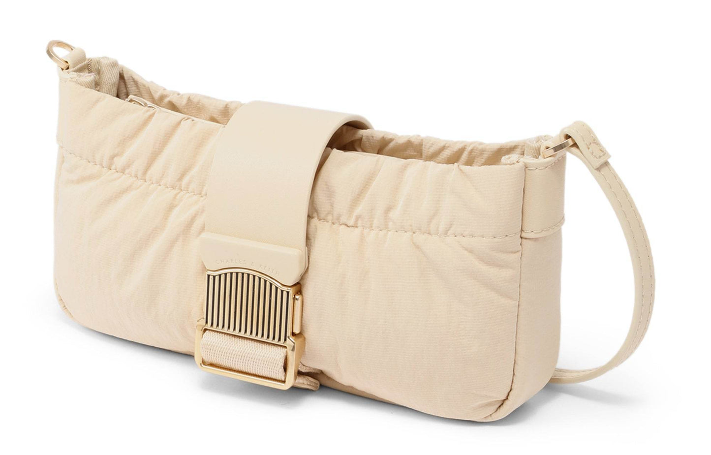 Сумка женская Charles&Keith Puffy Hundred Models Fudge - Boxette Shop