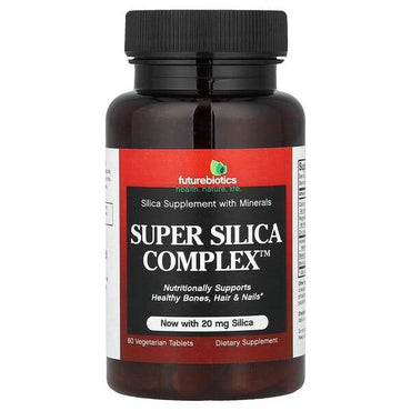 Пищевая добавка Futurebiotics Super Silica Complex, комплекс с диоксидом кремния, 60 таблеток - Boxette Shop