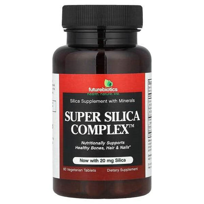 Пищевая добавка Futurebiotics Super Silica Complex, комплекс с диоксидом кремния, 60 таблеток - Boxette Shop