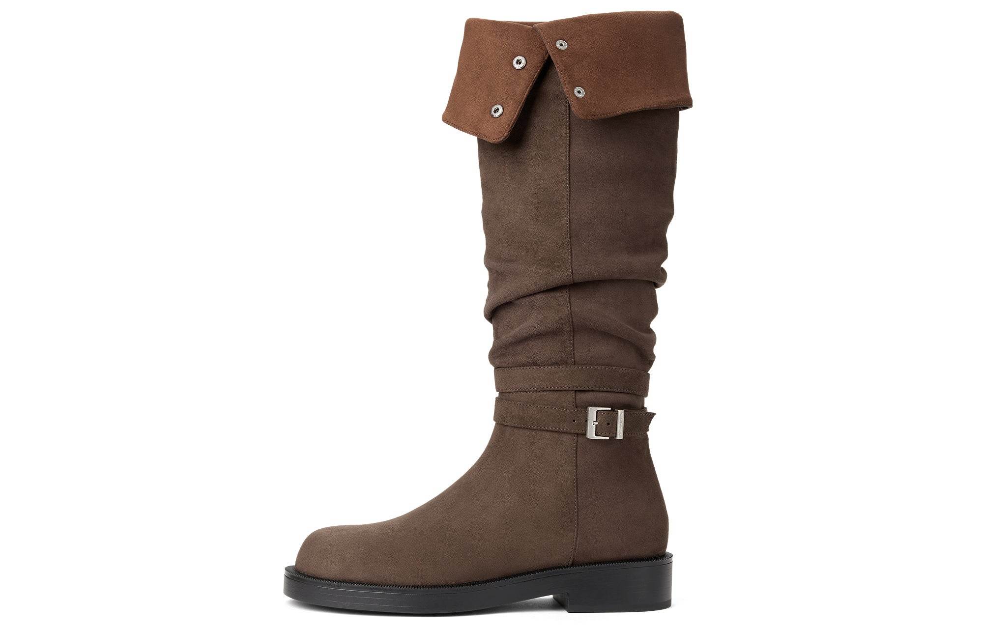 Ботинки женские Charles&Keith Suede Tall - Boxette Shop