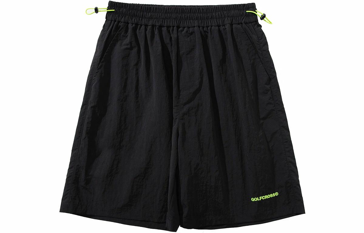 Golfkross rangli to'qnashuv harflari logotipi kashtado'zlik erkin beshta sport ish shimlari bir xil paragrafli erkaklar va ayollar