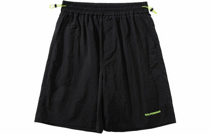 Golfkross rangli to'qnashuv harflari logotipi kashtado'zlik erkin beshta sport ish shimlari bir xil paragrafli erkaklar va ayollar