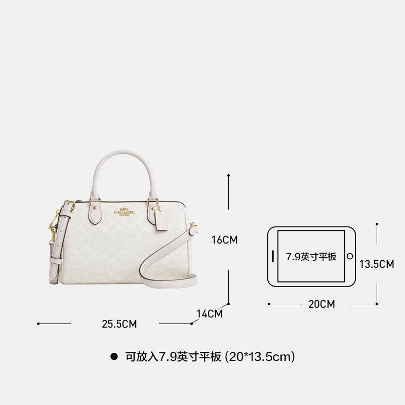 Сумка женская Coach Rowan Classic Flower Pvc Leather S - Boxette Shop