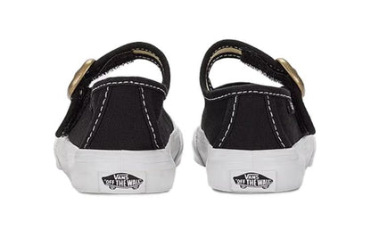 Vans Meri Jeyn past ustki kichkintoy qora oq chaqaloq va chaqaloq