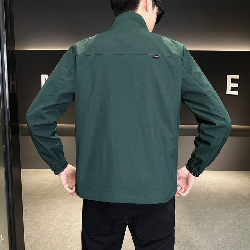 Playboy erkaklar kurtkalari bahor va kuzda o'rnatilgan yoqa tasodifiy shamolga chidamli kurtka erkaklar modellari