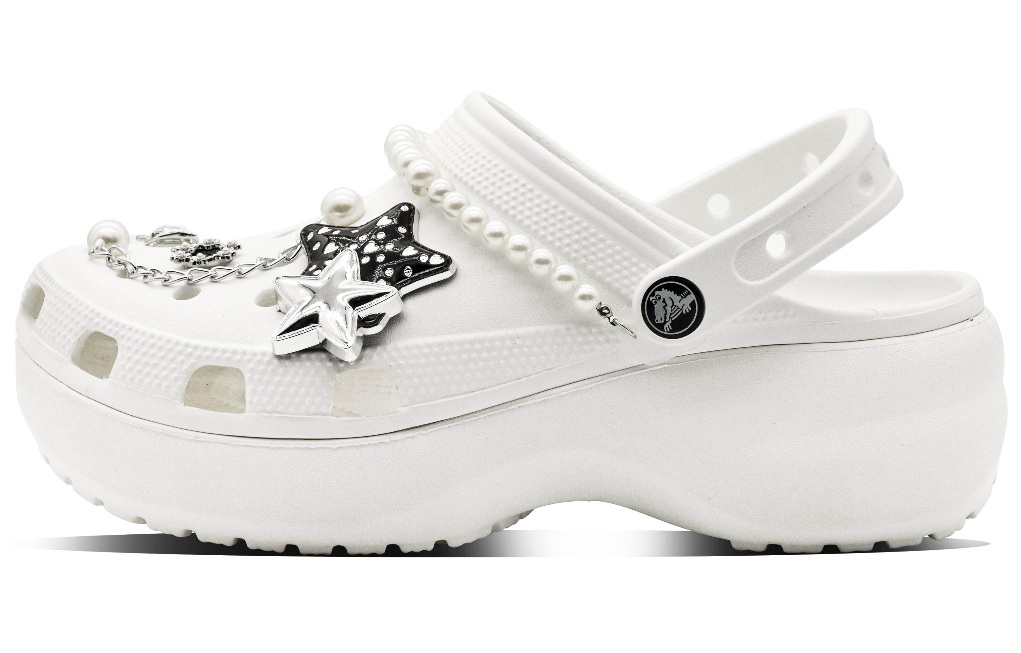 Шлепанцы женские Crocs Classic Platform Clog Star Mango EVA - Boxette Shop