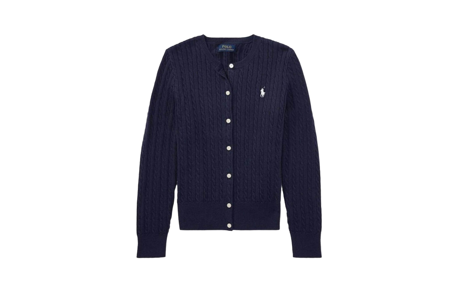Кардиган женский Polo ralph lauren stranded placket - Boxette Shop