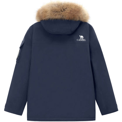 Пуховик Camel Warm Fleece Series Parker - Boxette Shop