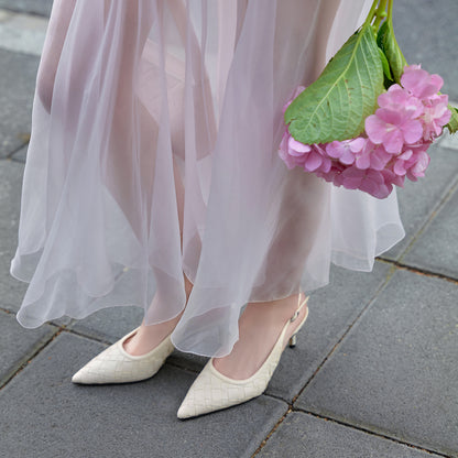 Charlz va Keyt ayollar poyabzali