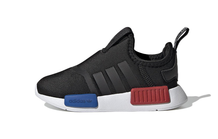 Td baby adidas originals nmd 360 low top athletic casual shoes black