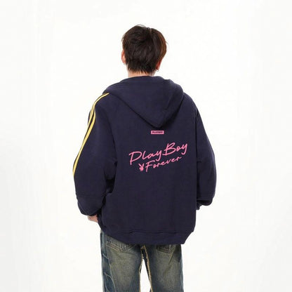 Erkaklar uchun Playboy kapshonli ko'ylagi