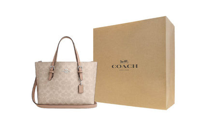 Сумка женская Coach Mollie 25 Spell Taupe - Boxette Shop