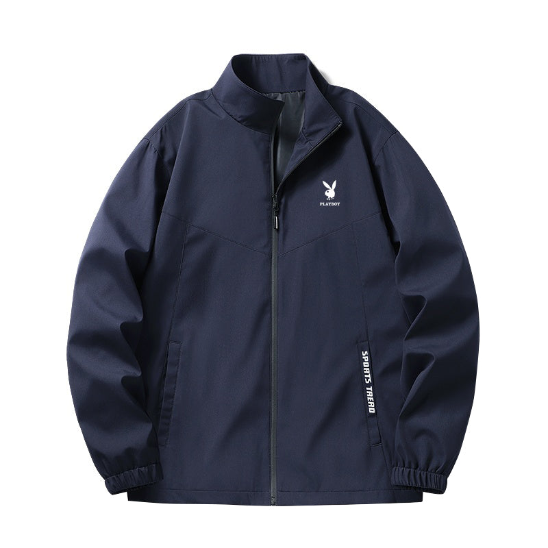 Erkaklar uchun Playboy Windbreaker kurtkasi