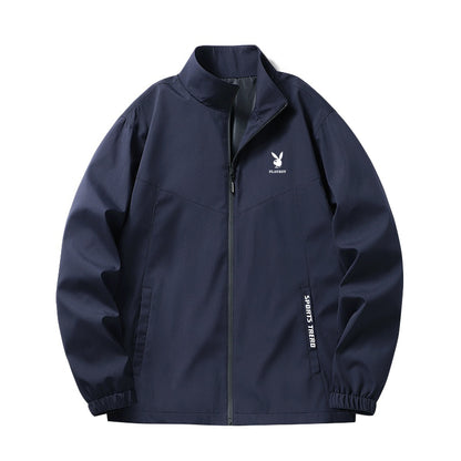 Erkaklar uchun Playboy Windbreaker kurtkasi